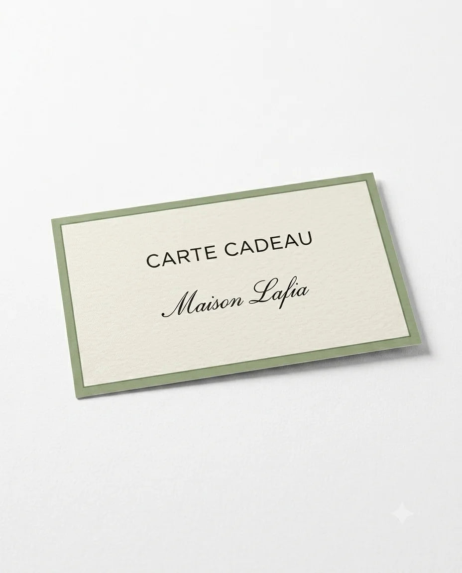 Carte Cadeau La Maison Lafia - Crédit d'Excellence