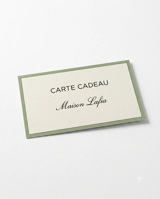 Carte Cadeau La Maison Lafia - Crédit d'Excellence